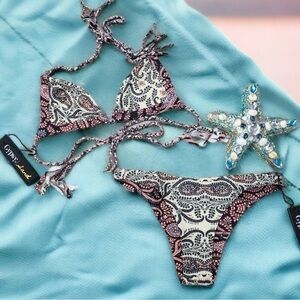 • Gypsy 05 • Sand Reversible Multi Print Bikini